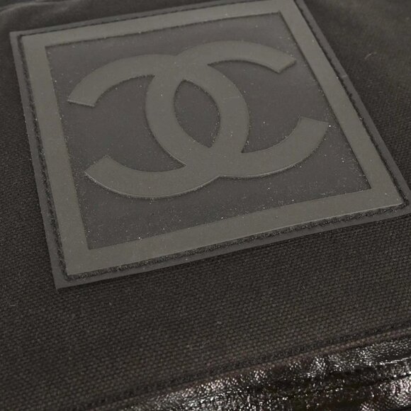 Chanel Black Nylon Sport Line Shoulder Bag - Picture 5 of 10